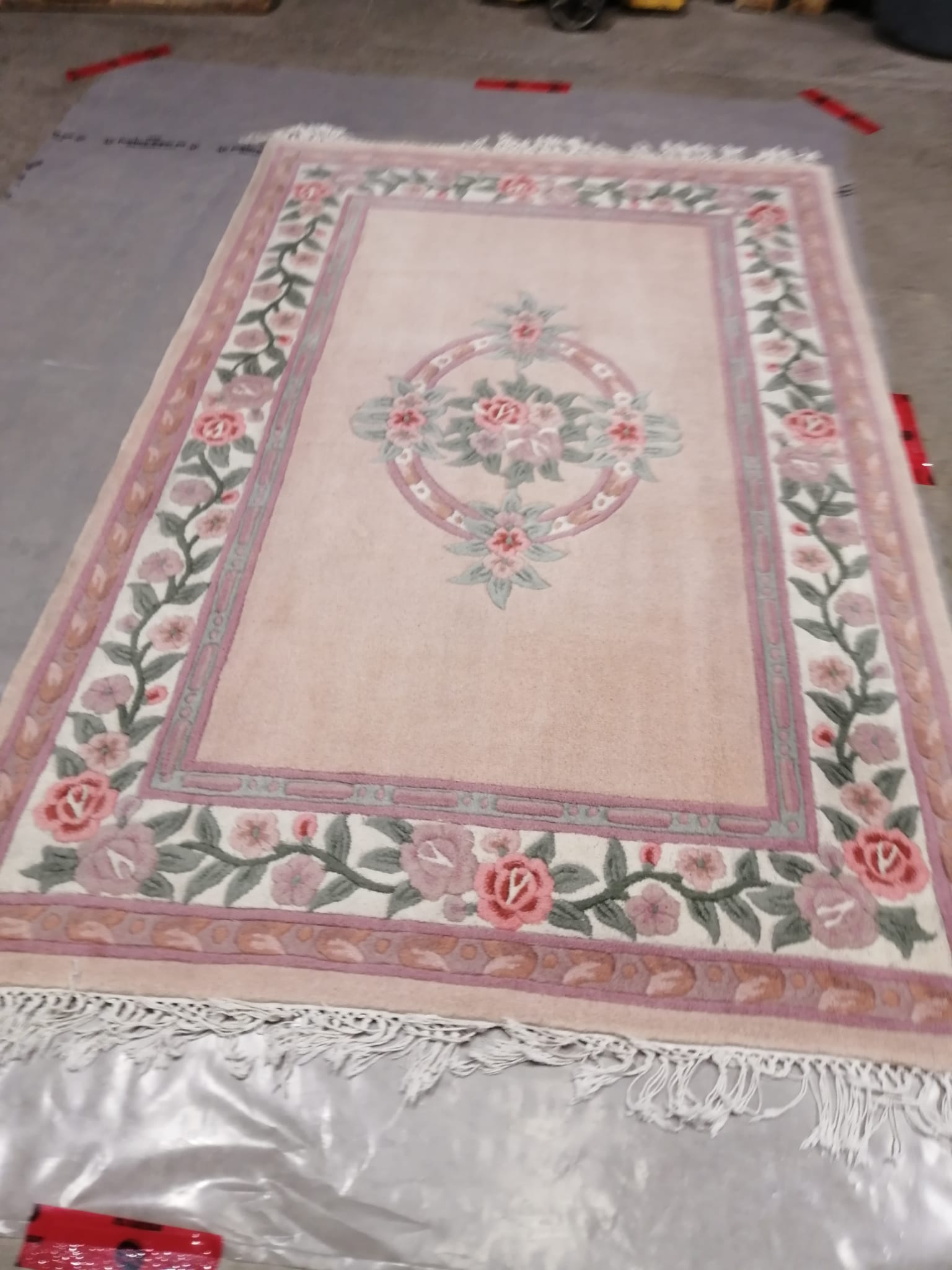 Area rug after cleaning